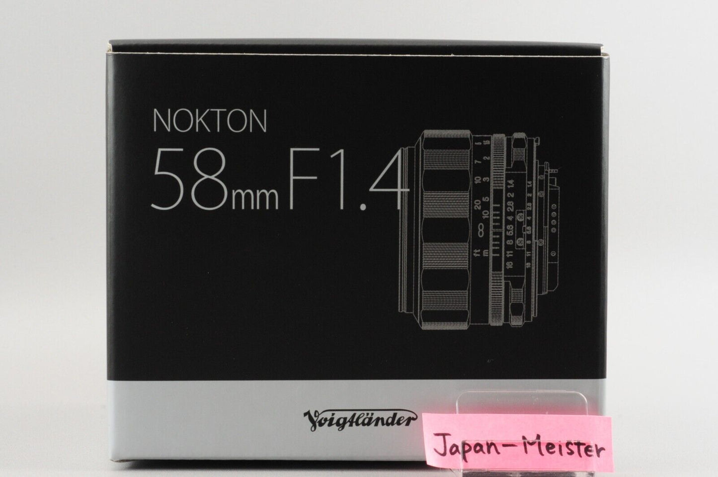 【Rank : S】NOKTON 58mm F/1.4 SL II S For Nikon Ai-s Ais F Mount Silver Rim