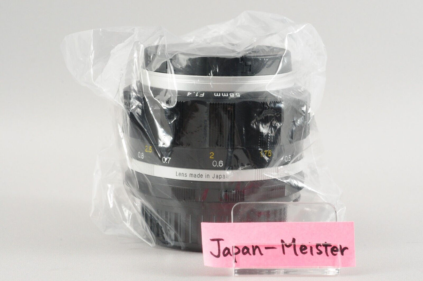 【Rank : S】NOKTON 58mm F/1.4 SL II S For Nikon Ai-s Ais F Mount Silver Rim