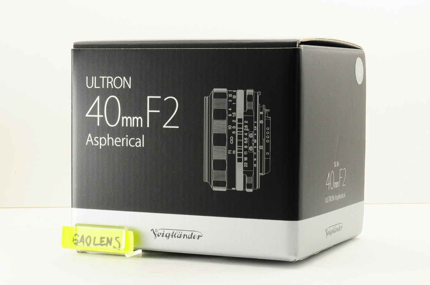 【Rank : S】ULTRON 40mm F/2 SL II s BLACK Rim Aspherical Nikon AIS AI-s Lens