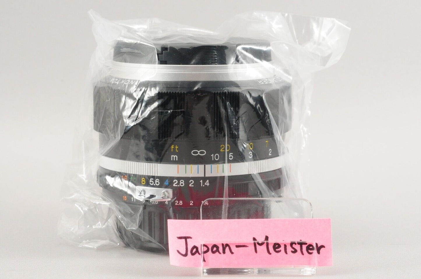 【Rank : S】NOKTON 58mm F/1.4 SL II S For Nikon Ai-s Ais F Mount Silver Rim