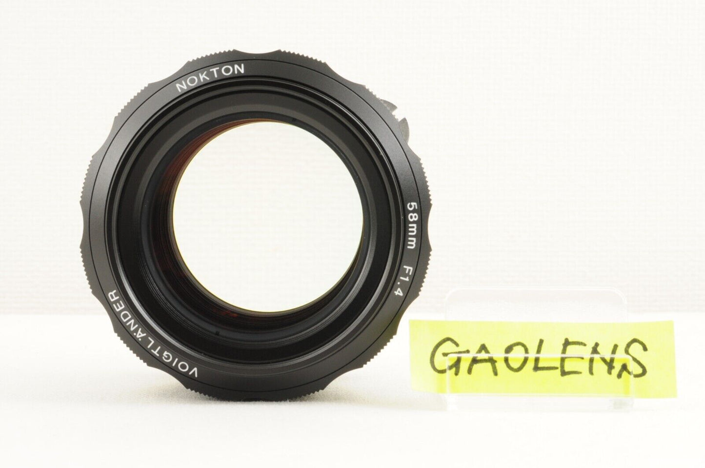 【Rank : S】NOKTON 58mm F/1.4 SL II S For Nikon Ai-s Ais F Mount Black Rim