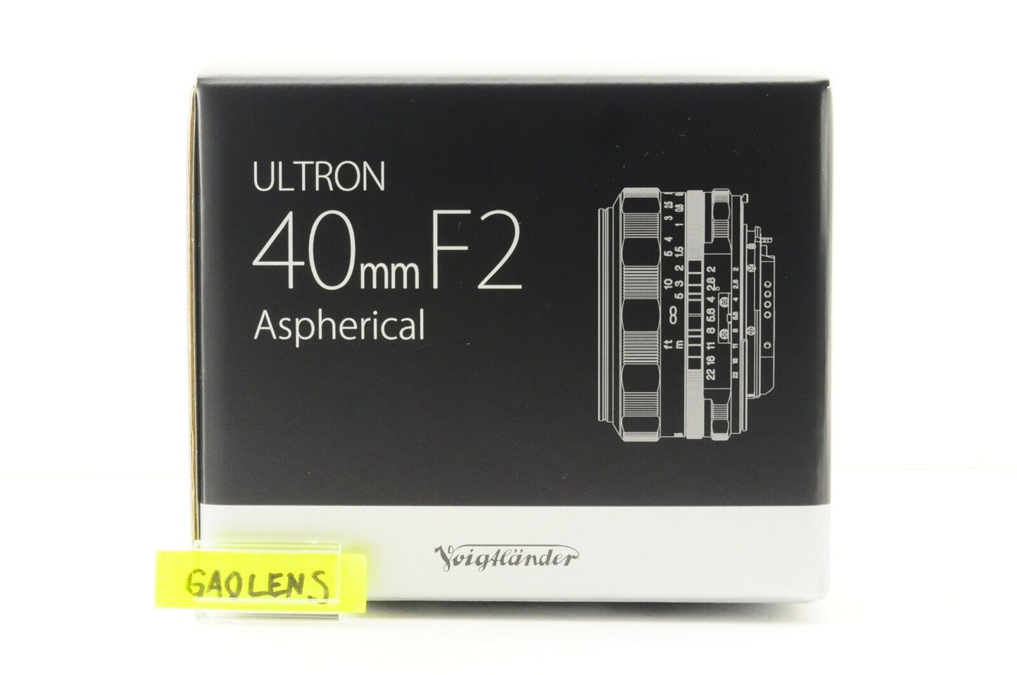 【Rank : S】ULTRON 40mm F/2 SL II s BLACK Rim Aspherical Nikon AIS AI-s Lens