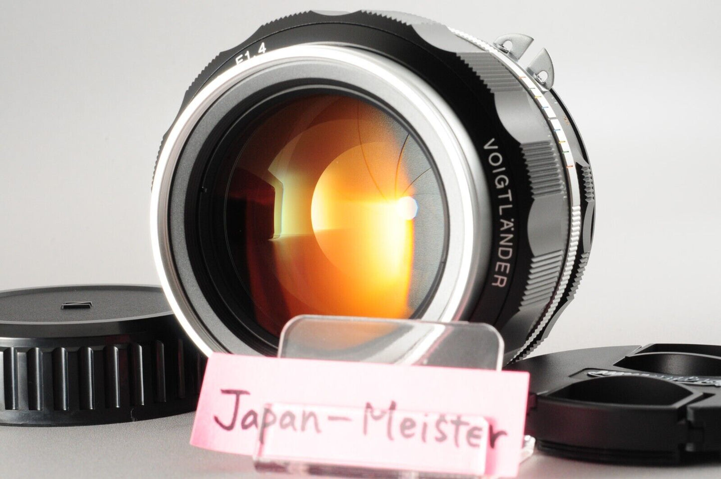 【Rank : S】NOKTON 58mm F/1.4 SL II S For Nikon Ai-s Ais F Mount Silver Rim