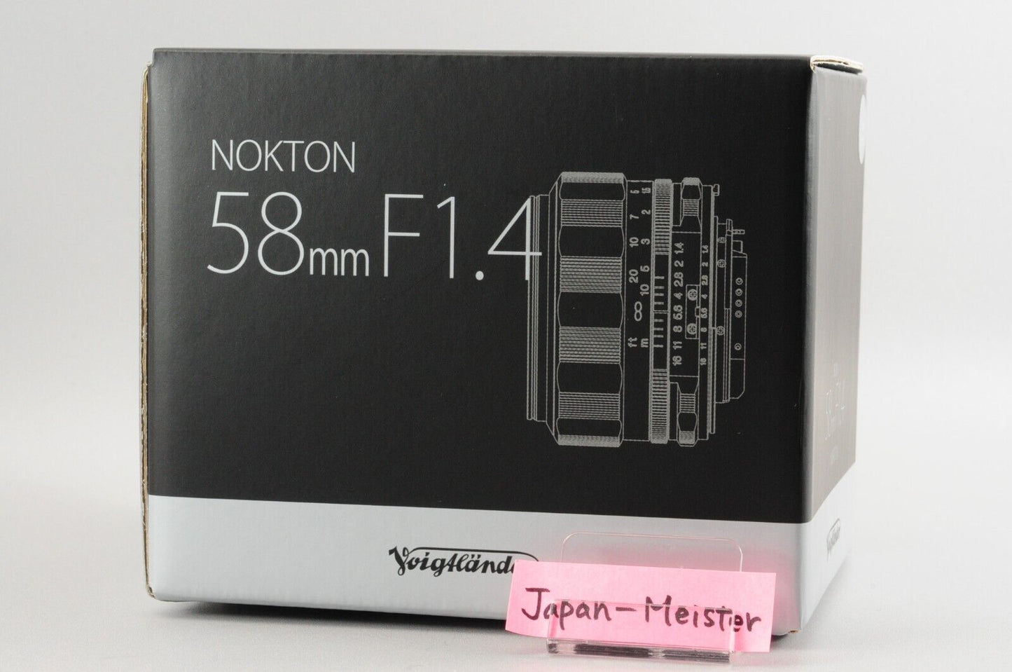 【Rank : S】NOKTON 58mm F/1.4 SL II S For Nikon Ai-s Ais F Mount Silver Rim