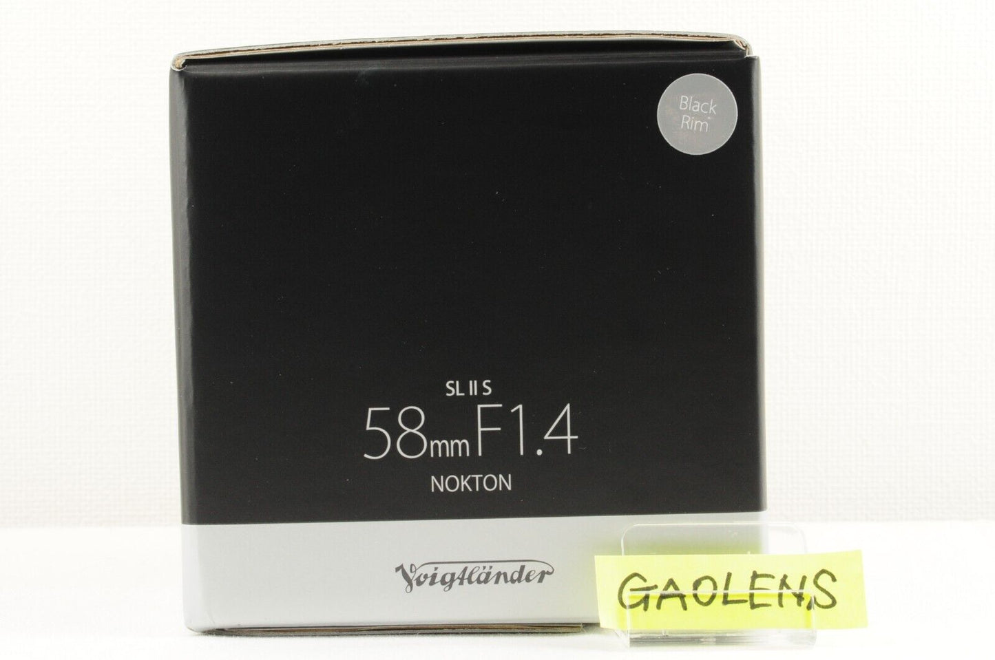 【Rank : S】NOKTON 58mm F/1.4 SL II S For Nikon Ai-s Ais F Mount Black Rim