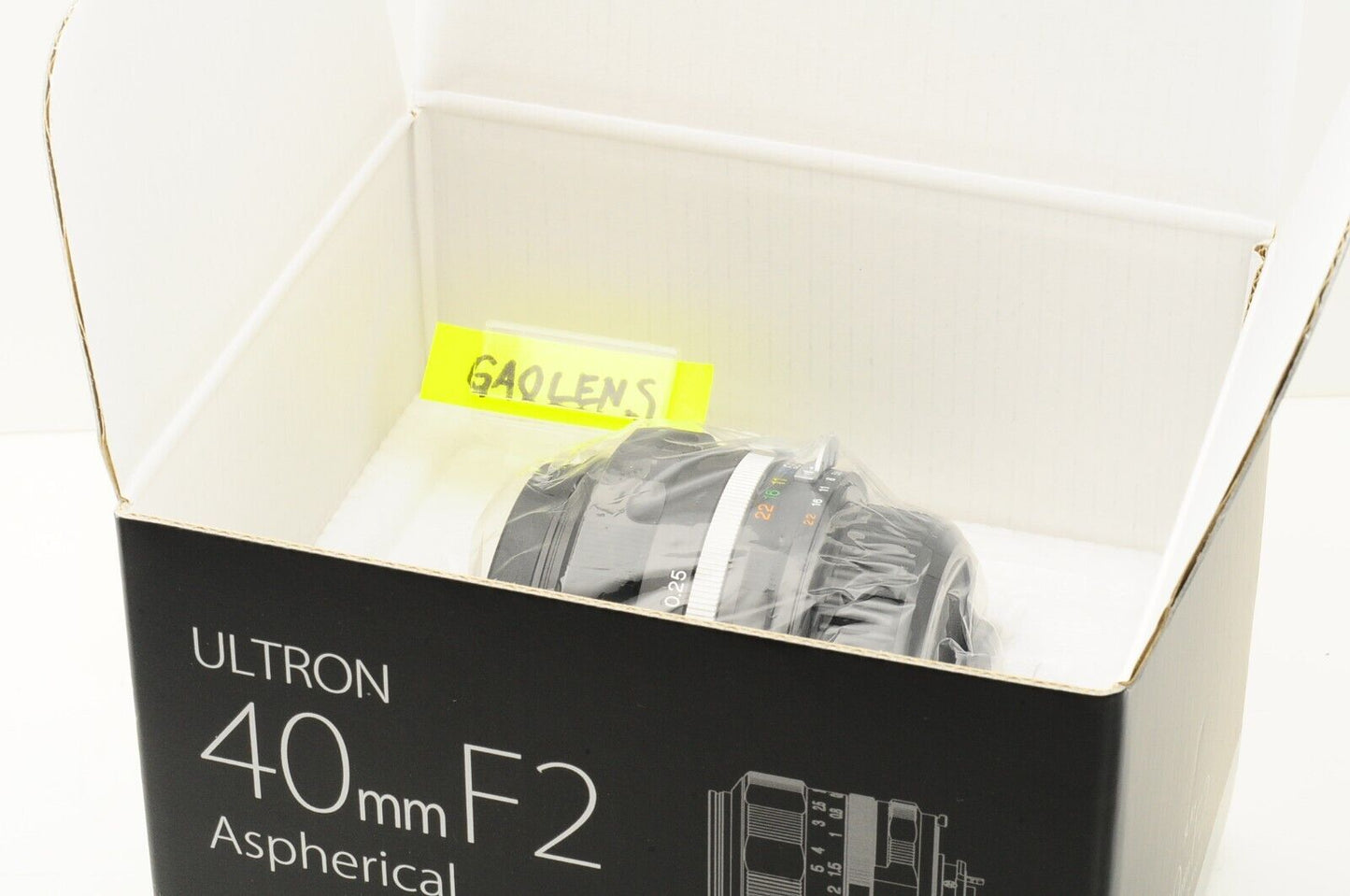 【Rank : S】ULTRON 40mm F/2 SL II s BLACK Rim Aspherical Nikon AIS AI-s Lens