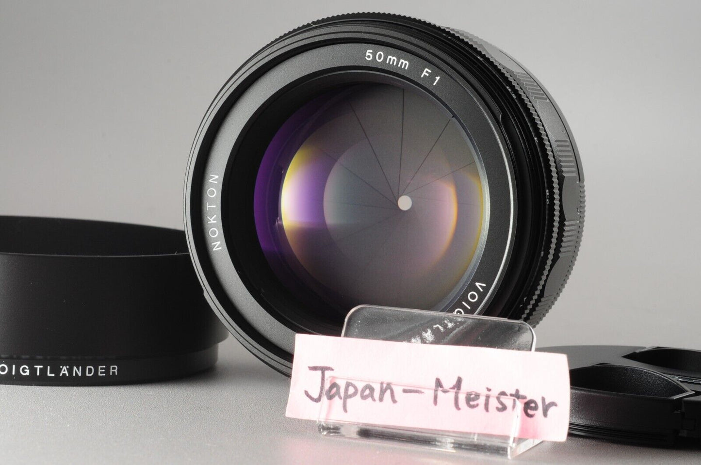 【Rank : S】NOKTON 50mm F/1 Aspherical VM for Leica M mount Black Lens