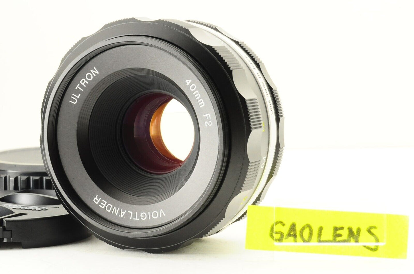 【Rank : S】ULTRON 40mm F/2 SL II s BLACK Rim Aspherical Nikon AIS AI-s Lens
