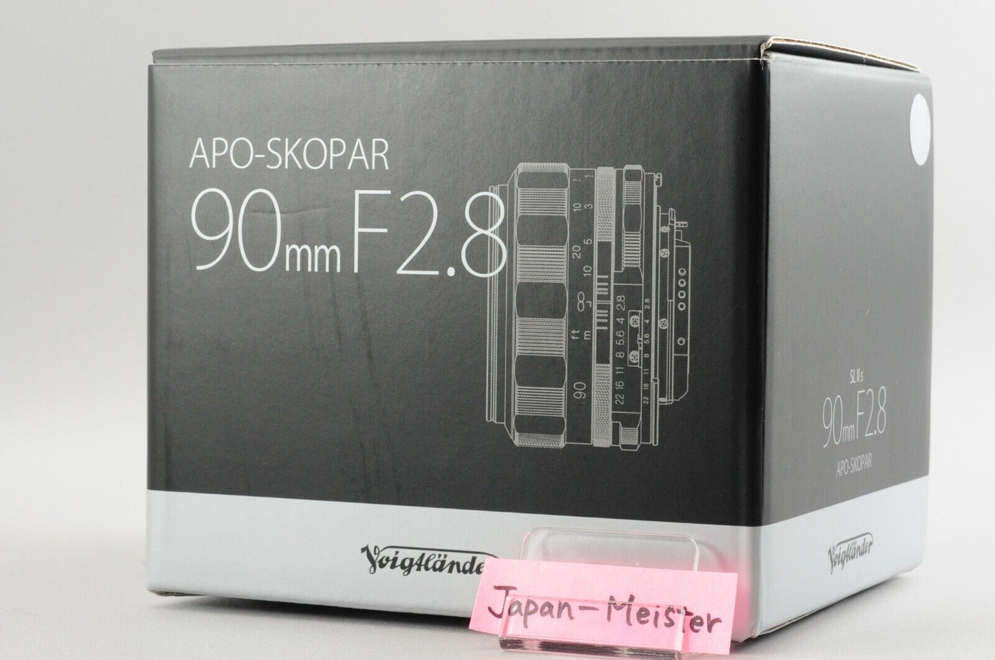 【Rank : S】APO-SKOPAR 90mm F/2.8 SL II S Nikon Ai-s Ais F Mount Silver Rim