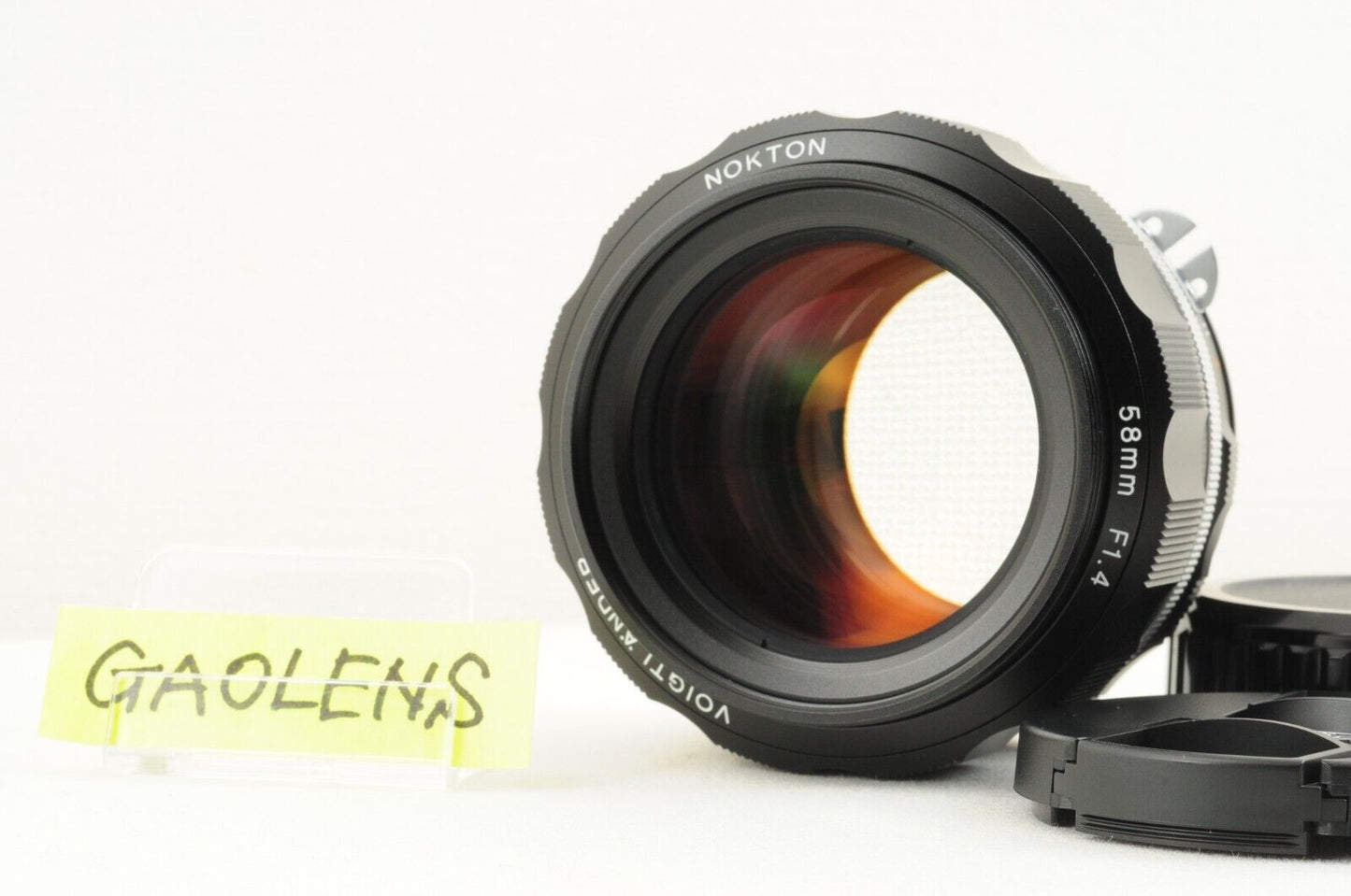 【Rank : S】NOKTON 58mm F/1.4 SL II S For Nikon Ai-s Ais F Mount Black Rim