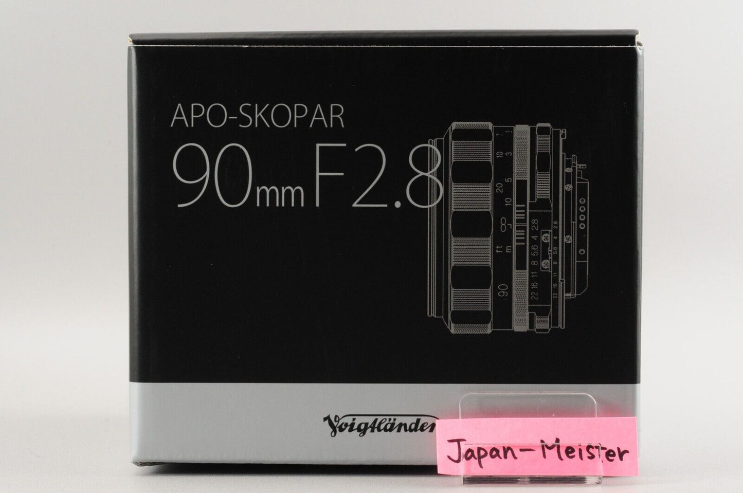 【Rank : S】APO-SKOPAR 90mm F/2.8 SL II S Nikon Ai-s Ais F Mount Silver Rim