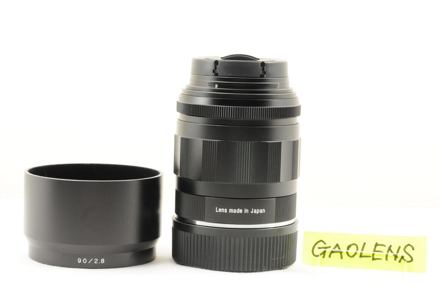 【Rank : S】APO-SKOPAR 90mm F2.8 VM for Leica M Black w/ Hood Tlephoto Lens