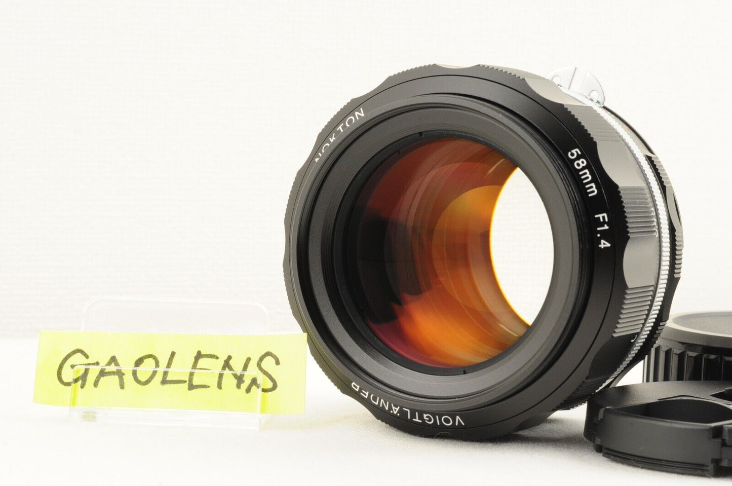 【Rank : S】NOKTON 58mm F/1.4 SL II S For Nikon Ai-s Ais F Mount Black Rim
