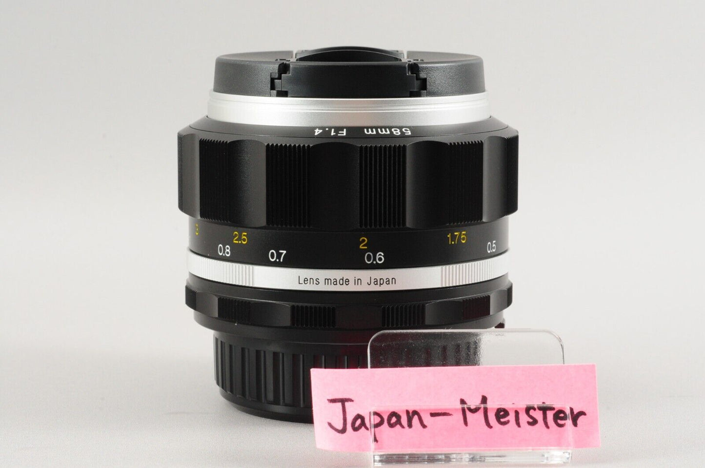 【Rank : S】NOKTON 58mm F/1.4 SL II S For Nikon Ai-s Ais F Mount Silver Rim
