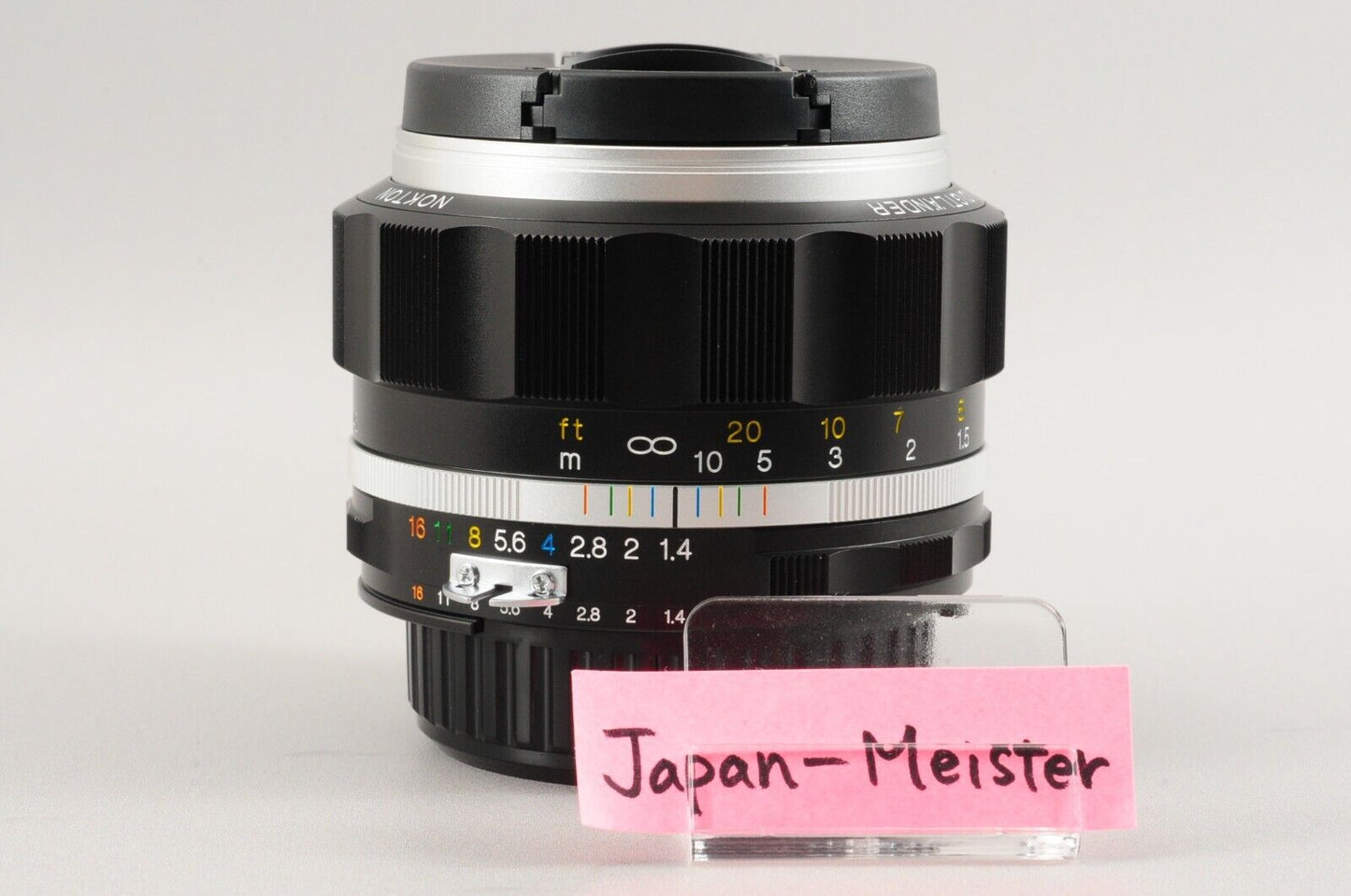 【Rank : S】NOKTON 58mm F/1.4 SL II S For Nikon Ai-s Ais F Mount Silver Rim