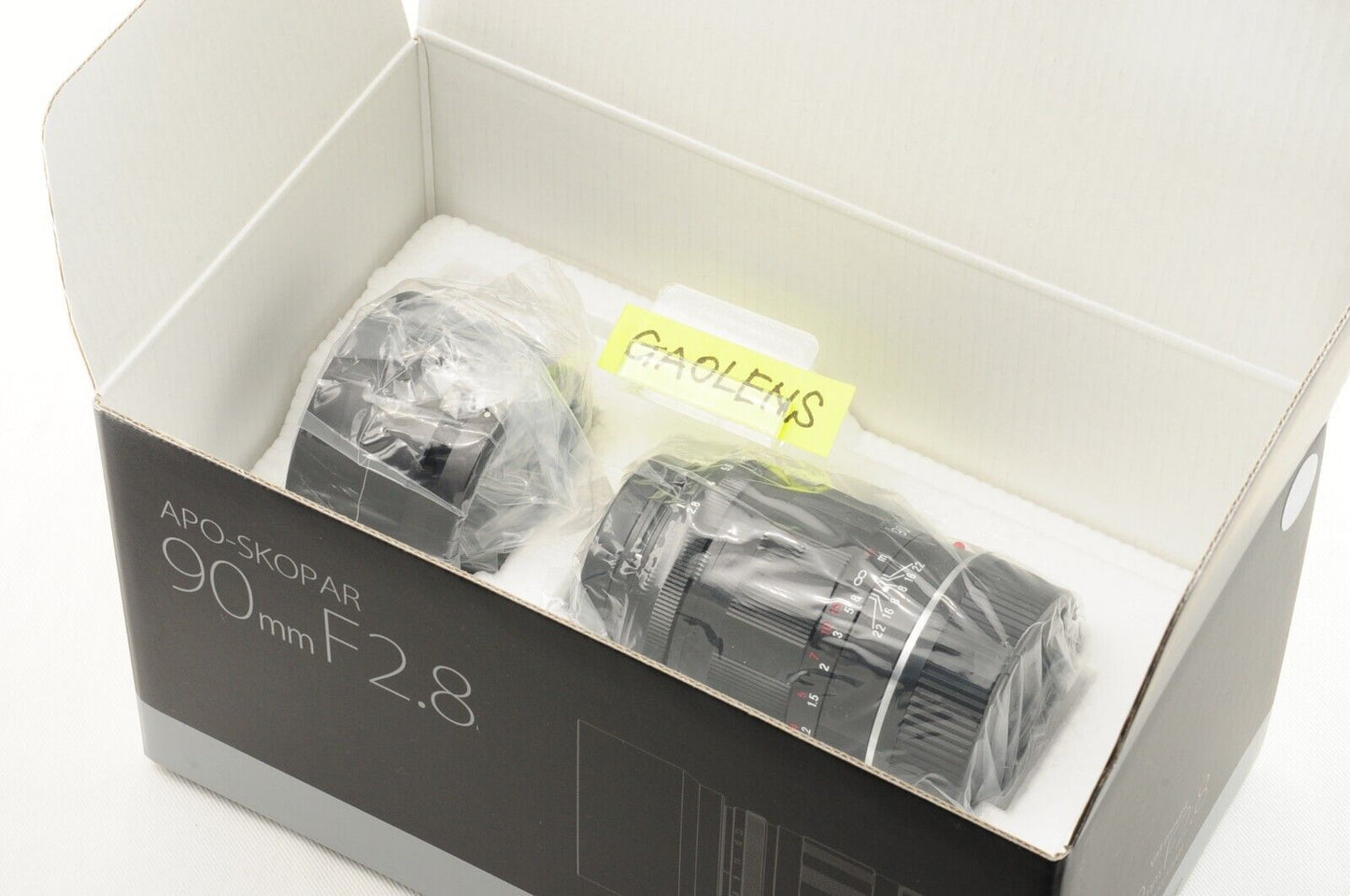 【Rank : S】APO-SKOPAR 90mm F2.8 VM for Leica M Black w/ Hood Tlephoto Lens