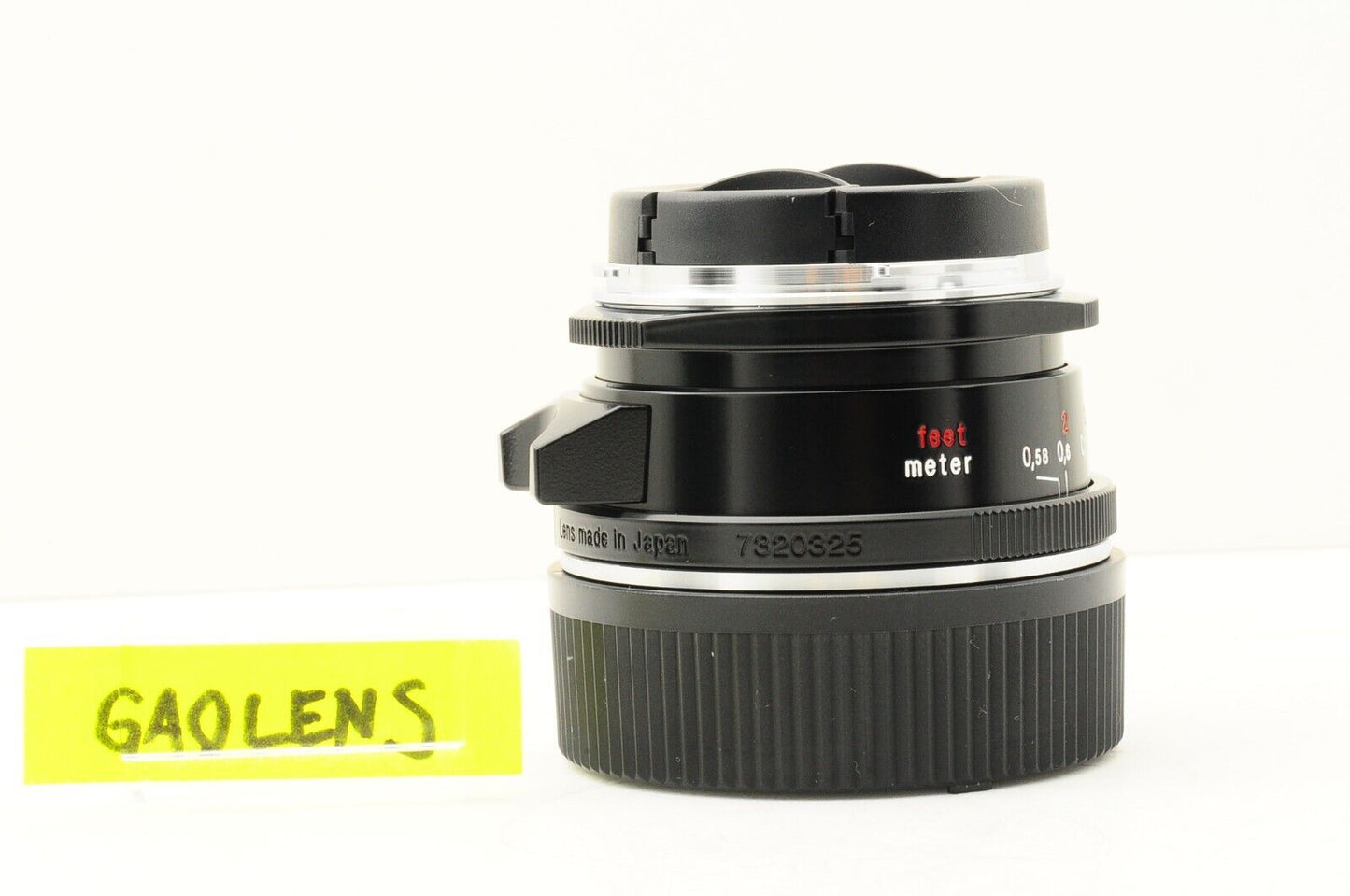 【Rank : S】ULTRON VL 35mm F/2 Type II 2 Black VM Leica M Lens