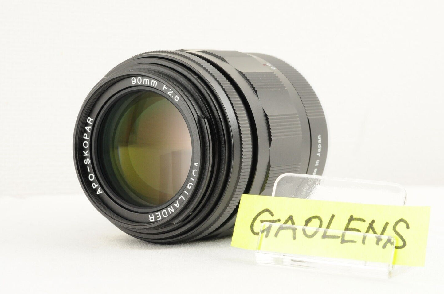 【Rank : S】APO-SKOPAR 90mm F2.8 VM for Leica M Black w/ Hood Tlephoto Lens