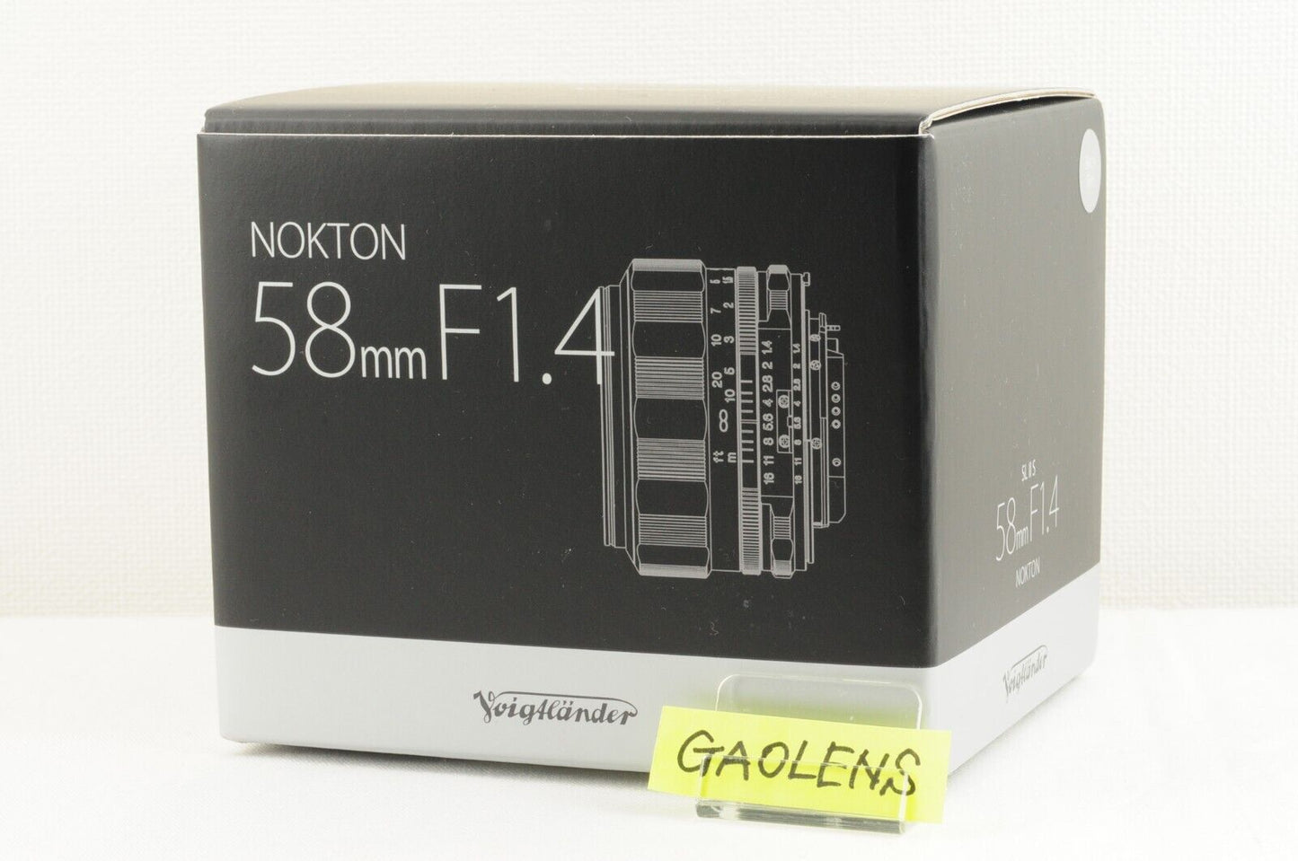 【Rank : S】NOKTON 58mm F/1.4 SL II S For Nikon Ai-s Ais F Mount Black Rim