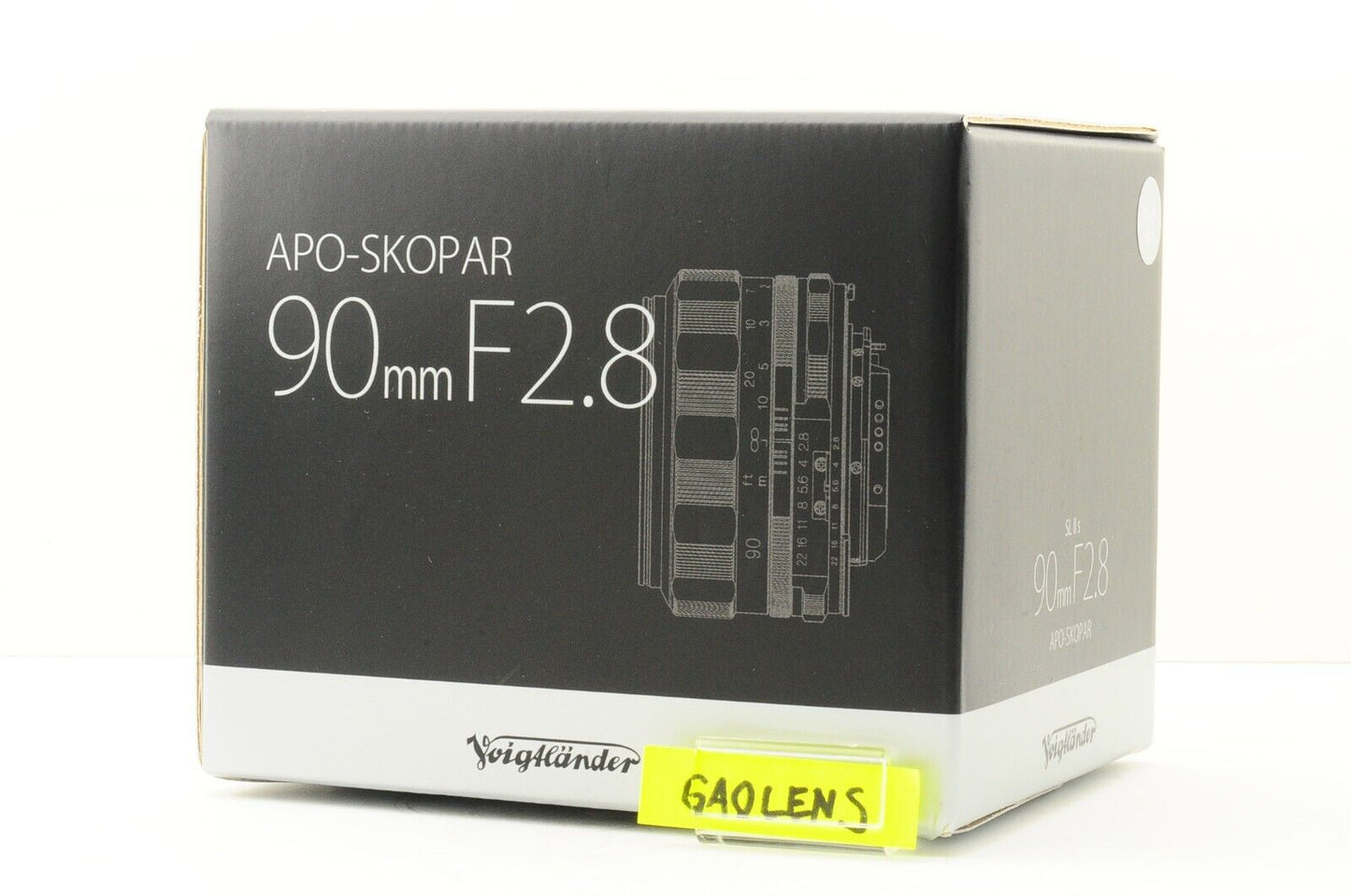 【Rank : S】APO-SKOPAR 90mm F/2.8 SL II S Nikon Ai-s Ais F Mount Black Rim