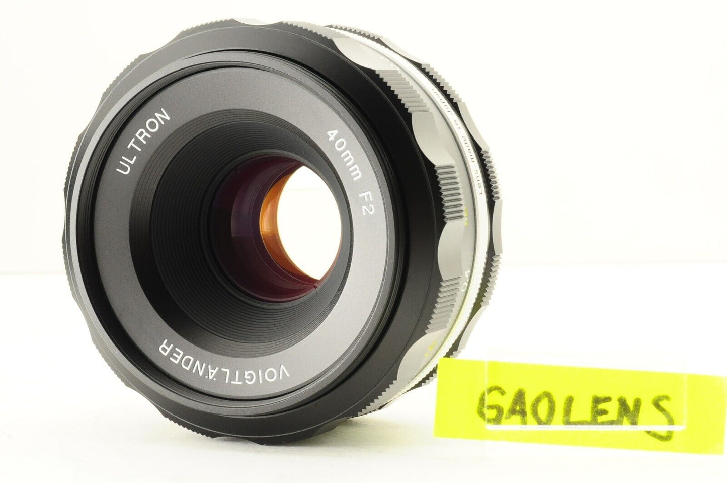 【Rank : S】ULTRON 40mm F/2 SL II s BLACK Rim Aspherical Nikon AIS AI-s Lens