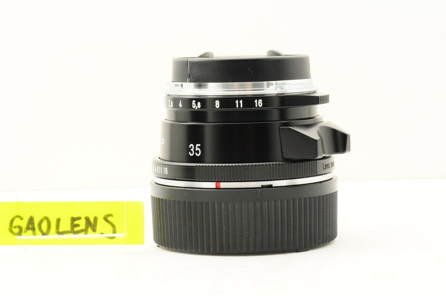 【Rank : S】ULTRON VL 35mm F/2 Type II 2 Black VM Leica M Lens