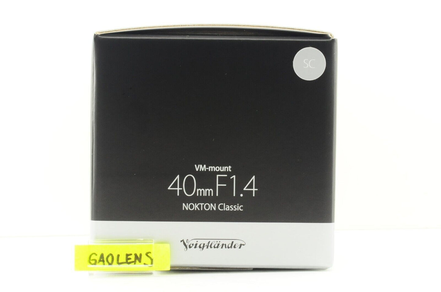 【Rank : S】NOKTON Classic 40mm f/1.4 S.C SC VM For Leica M Mount Lens