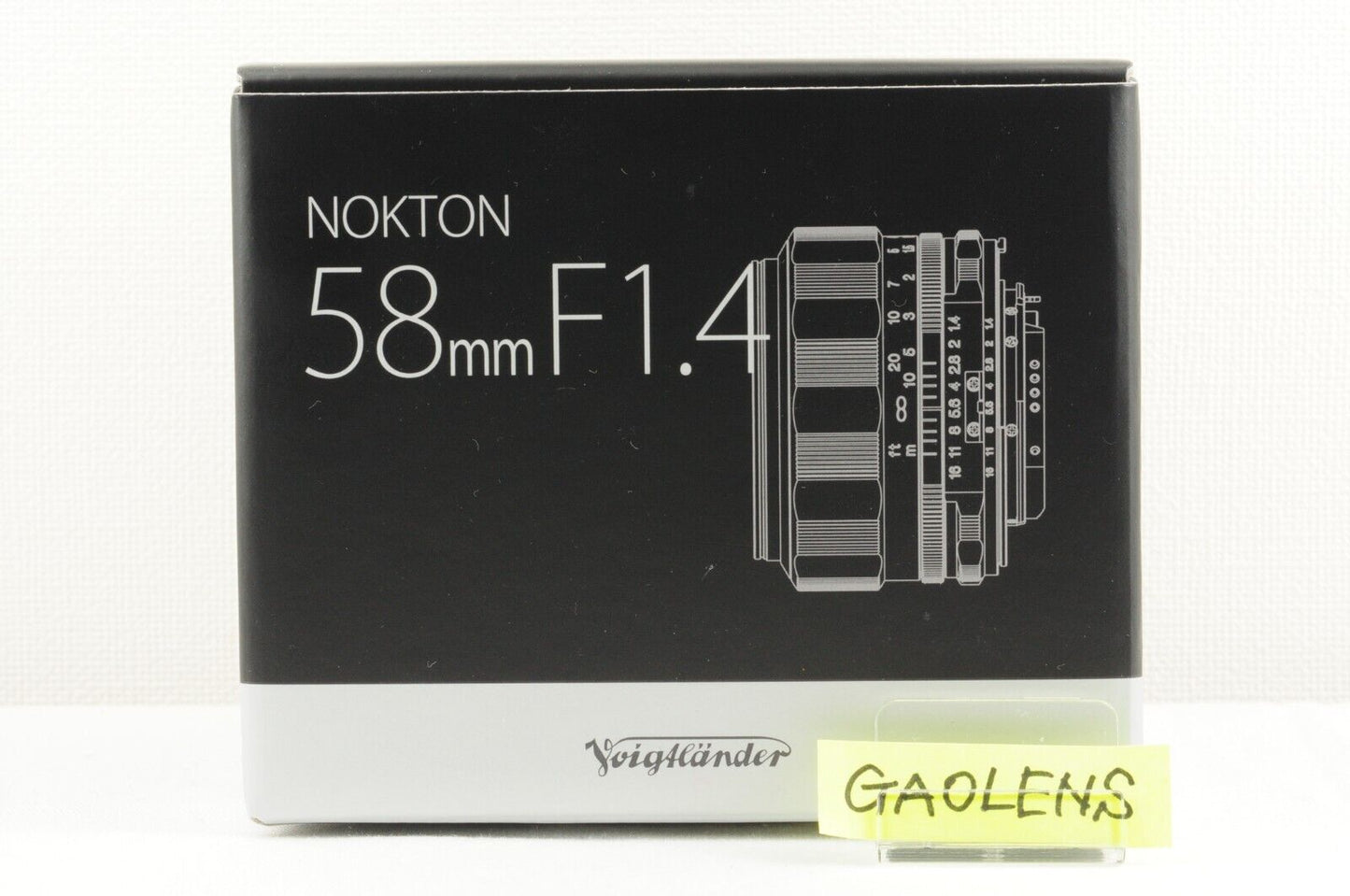 【Rank : S】NOKTON 58mm F/1.4 SL II S For Nikon Ai-s Ais F Mount Black Rim