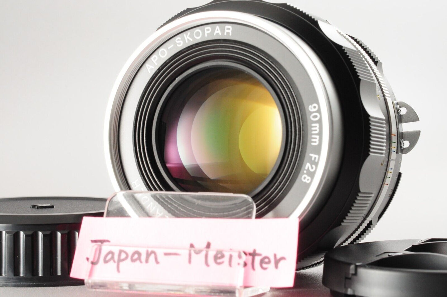 【Rank : S】APO-SKOPAR 90mm F/2.8 SL II S Nikon Ai-s Ais F Mount Silver Rim