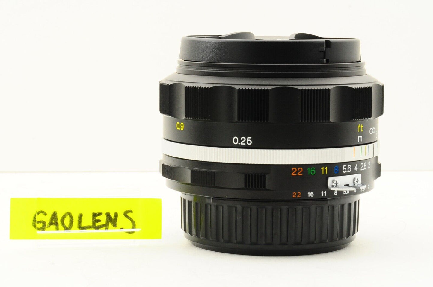 【Rank : S】ULTRON 40mm F/2 SL II s BLACK Rim Aspherical Nikon AIS AI-s Lens