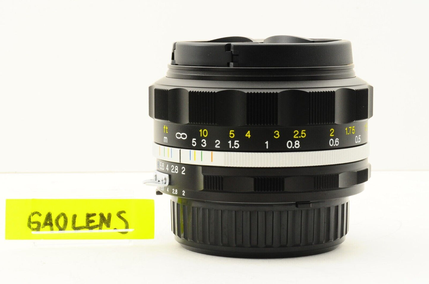 【Rank : S】ULTRON 40mm F/2 SL II s BLACK Rim Aspherical Nikon AIS AI-s Lens