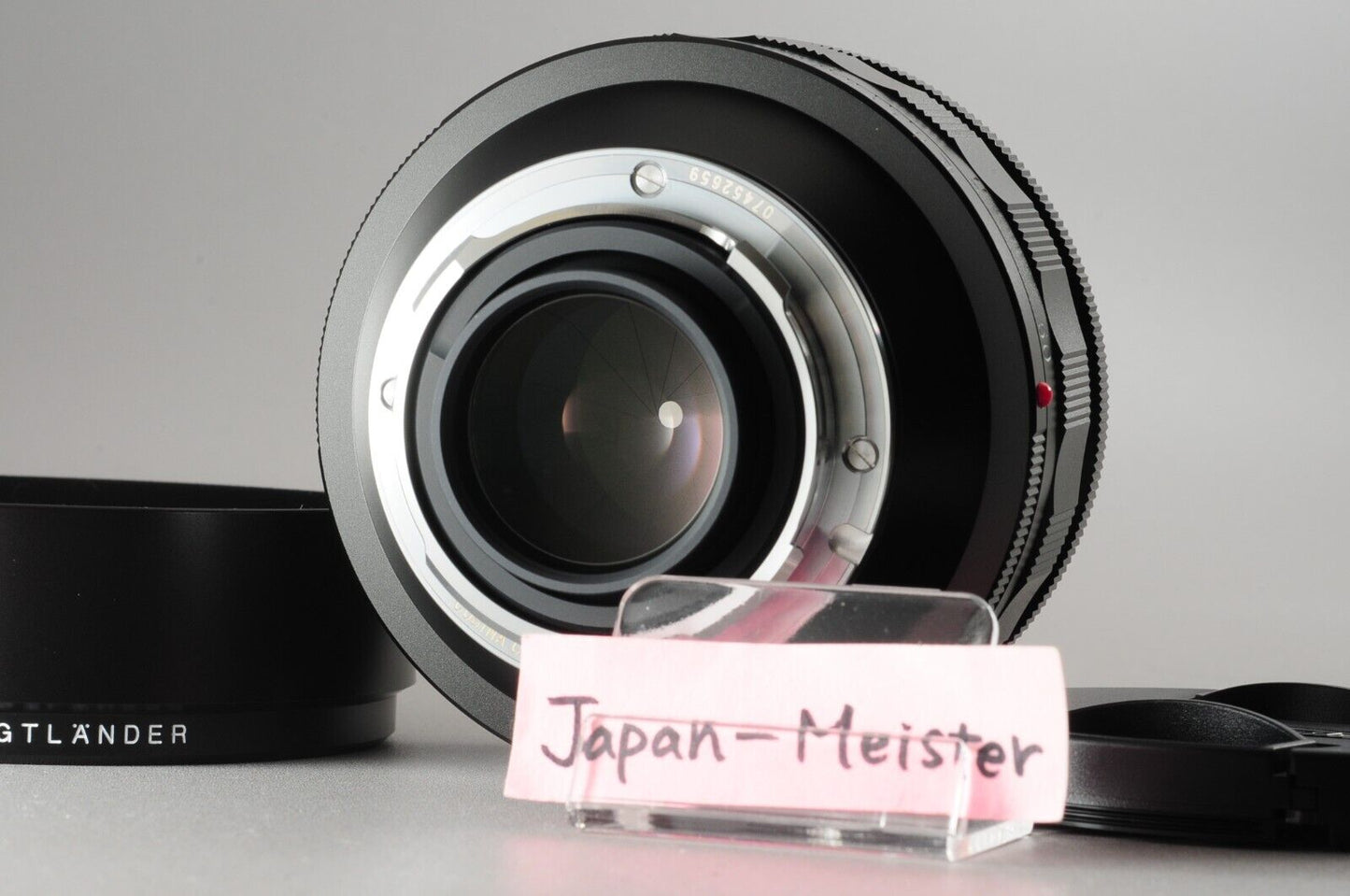 【Rank : S】NOKTON 50mm F/1 Aspherical VM for Leica M mount Black Lens