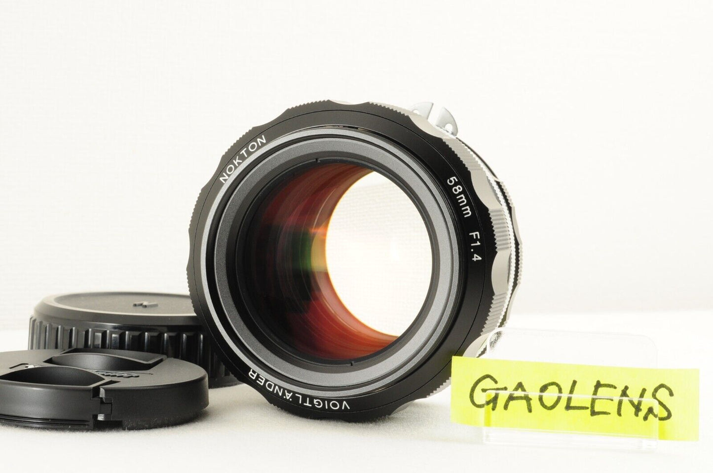 【Rank : S】NOKTON 58mm F/1.4 SL II S For Nikon Ai-s Ais F Mount Black Rim