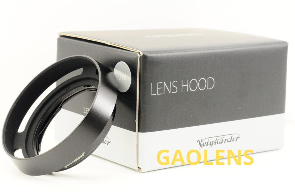 【Rank : S】Lens Hood LH-6 for Nokton 35/1.4 & 40/1.4 VM Mount Lens